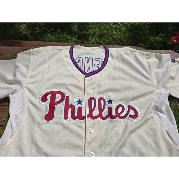 Majestic HUNTER PENCE No. 3 PHILADELPHIA PHILLIES Performance Size 54 Jersey NWT - Picture 6 of 15